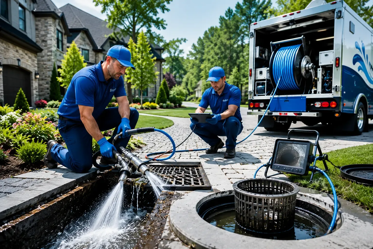 Local outdoor drain cleaning professionals in Henderson, WV